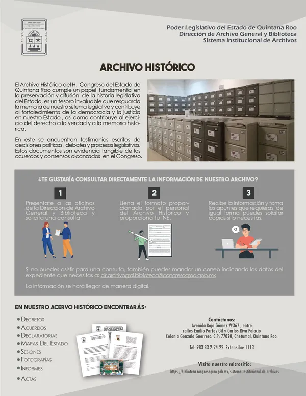 Imagen Triptico de Concentración